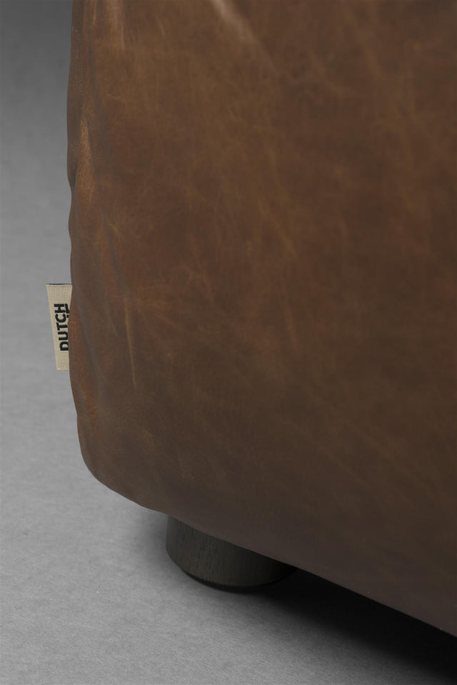 Dutchbone-Hackman 3-Seater Leather Chocolate 三人沙發 -咖啡色