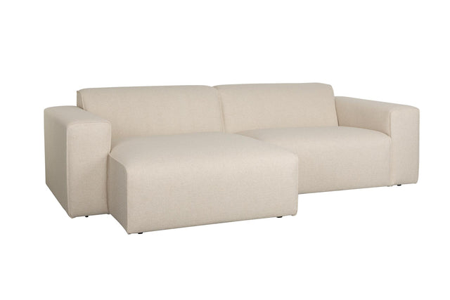 Zuiver-Milka 3-Seater Left 三人沙發 -奶油色