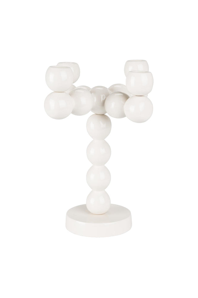 Zuiver-Candle Bubbles Four Shiny 燭台 -米色