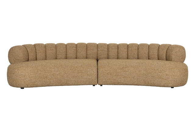 Dutchbone-Duvane 4 5-seater 大型沙發 -咖啡色