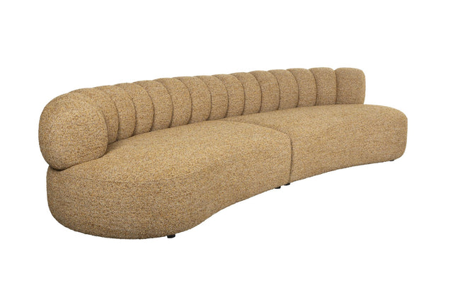 Dutchbone-Duvane 4 5-seater 大型沙發 -咖啡色