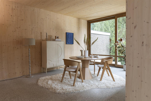 Zuiver-Lotus 餐桌-自然色