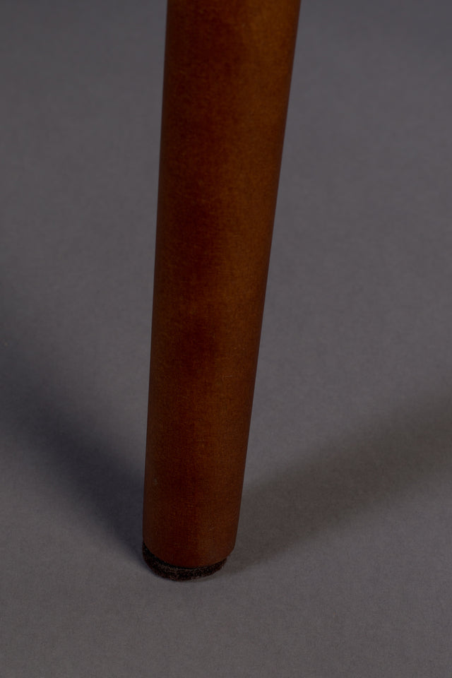 Dutchbone-Barbara絲絨餐椅 - 紅