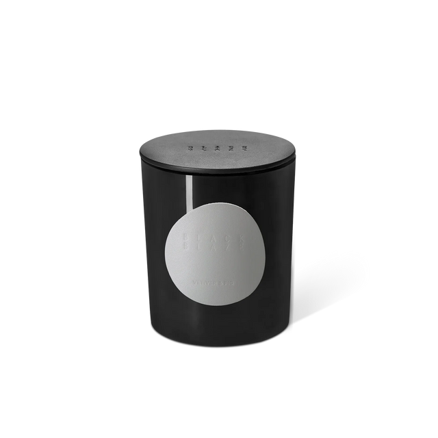 BLACK BLAZE-巖蘭草&無花果 Vetiver & Fig 香氛蠟燭