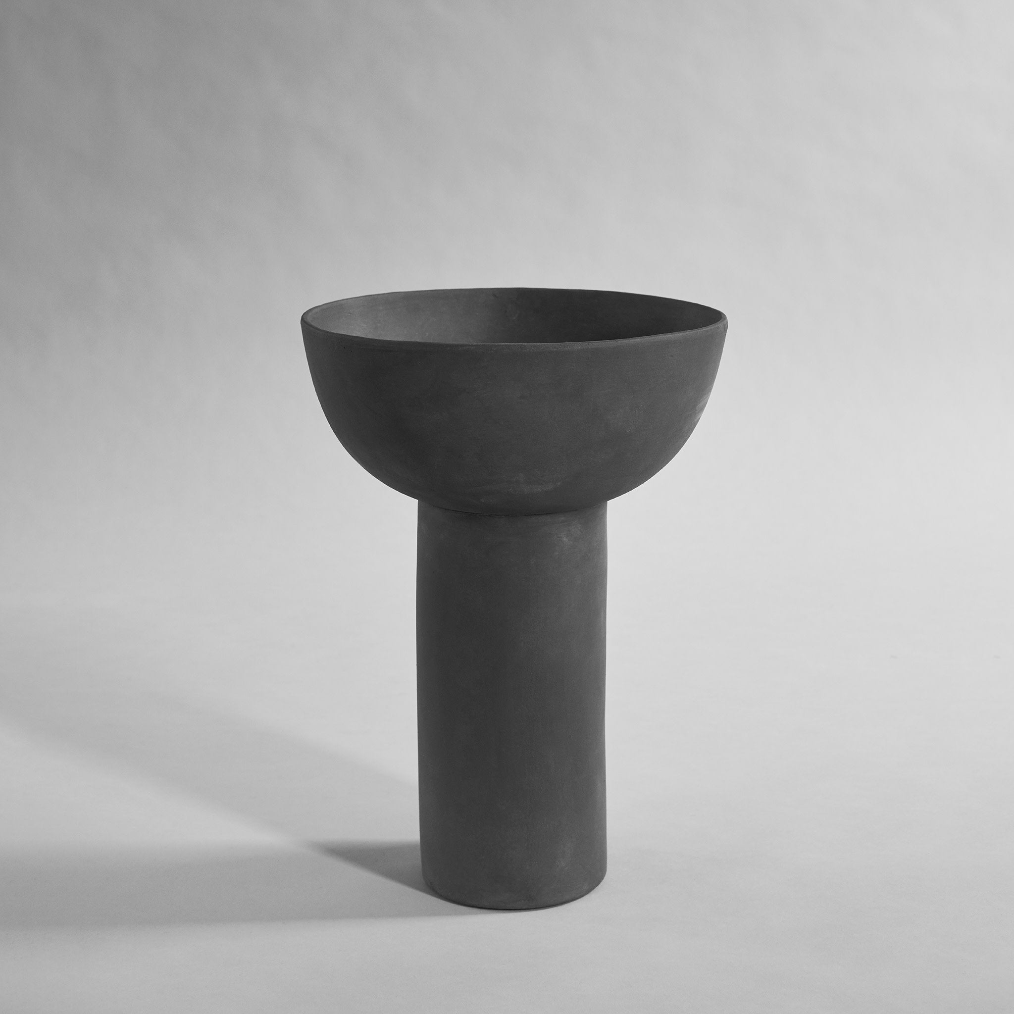 101 Copenhagen Block Block Vase, Large - Dark Grey | NOSA
