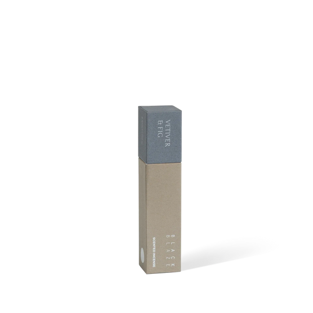 BLACK BLAZE-巖蘭草&無花果 Vetiver & Fig 線香