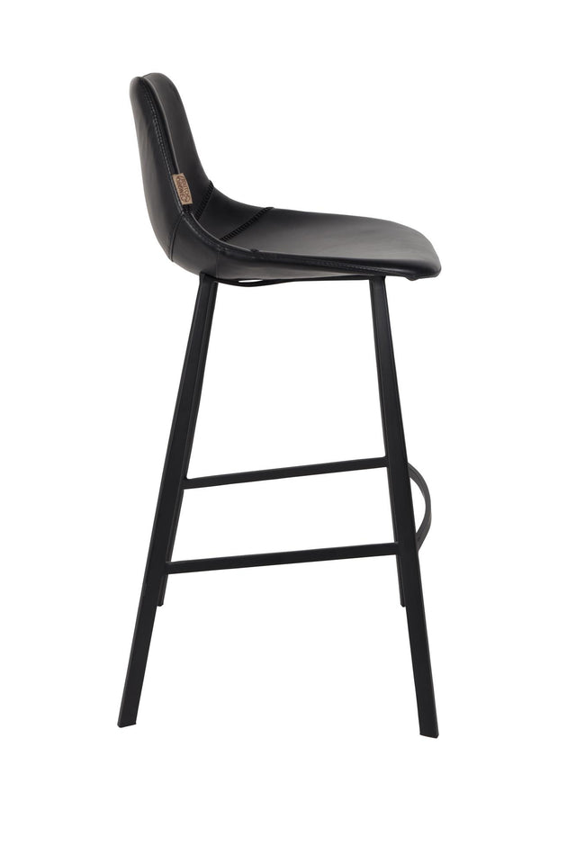 Dutchbone-Barstool Franky 吧台椅 -黑色