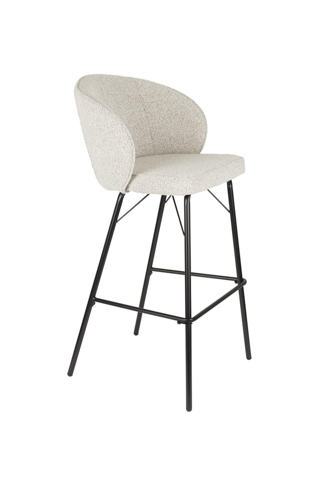 Zuiver-Barstool Joa 吧台椅 -米色