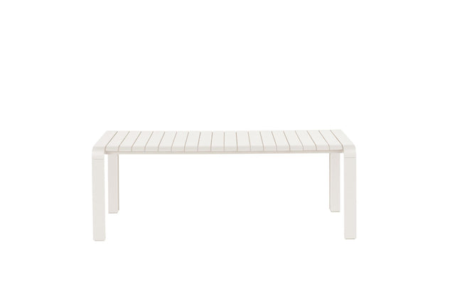 Zuiver-Garden Vondel 129 5x45 Clay 戶外長凳 -白色
