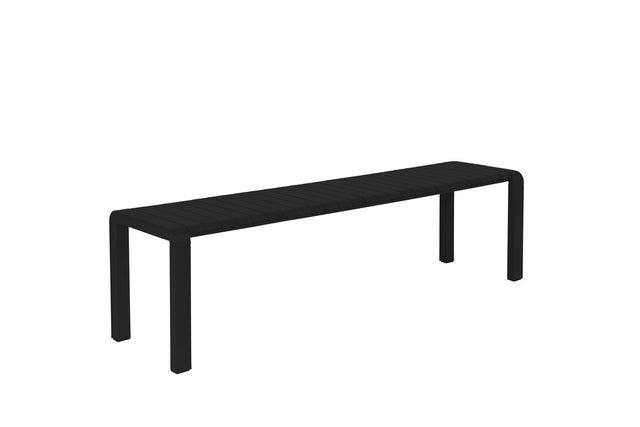 Zuiver-Garden Vondel 175x45 戶外長凳 -黑色