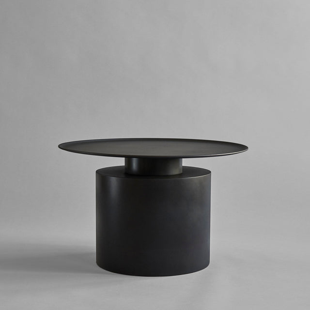 101 Copenhagen-Pillar 柱桌,低 - 燒黑色