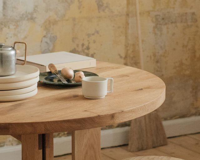 FRAMA-Otto Ceramic Mug with Handle 馬克杯 情境照