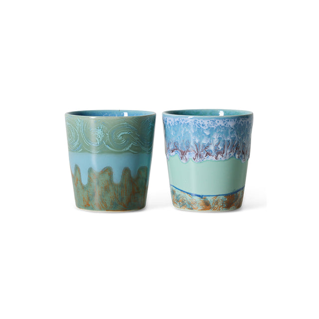 Hkliving-70s ceramics: Van Gogh coffee mugs