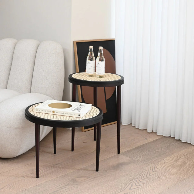 Hako矮桌 - 燒黑色