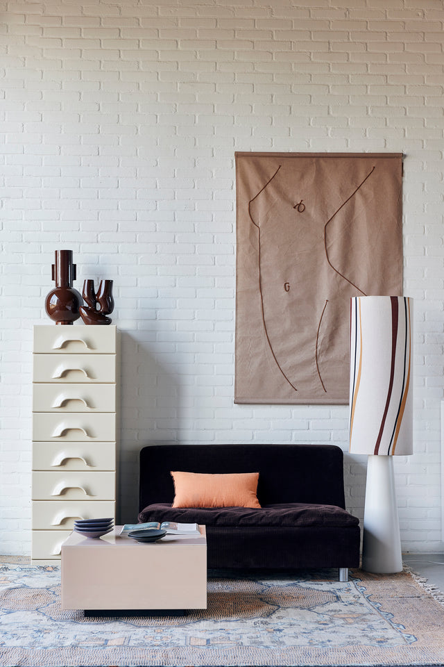 HKliving 燈罩｜Lamp shade high boucle