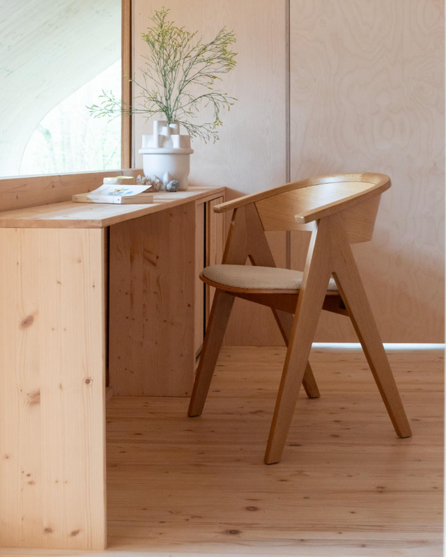 Zuiver-NDSM 扶手椅-原木色