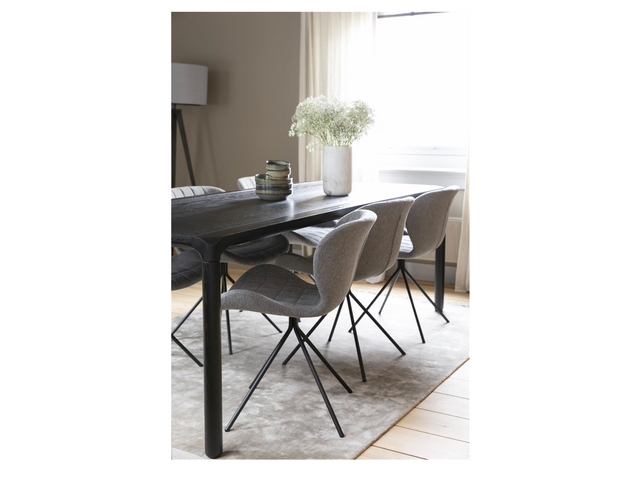 Zuiver-OMG餐椅-亮灰色