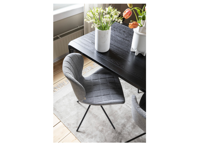 Zuiver-OMG餐椅-亮灰色