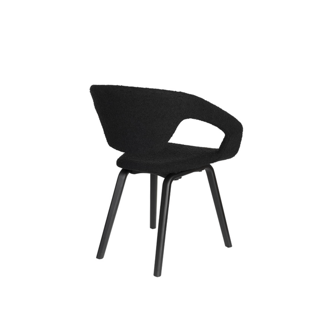 Zuiver-Flexback 扶手椅-黑色