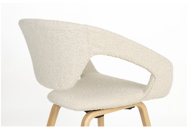 Zuiver-Flexback 扶手椅-米色