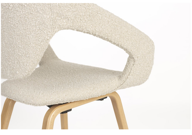 Zuiver-Flexback 扶手椅-米色