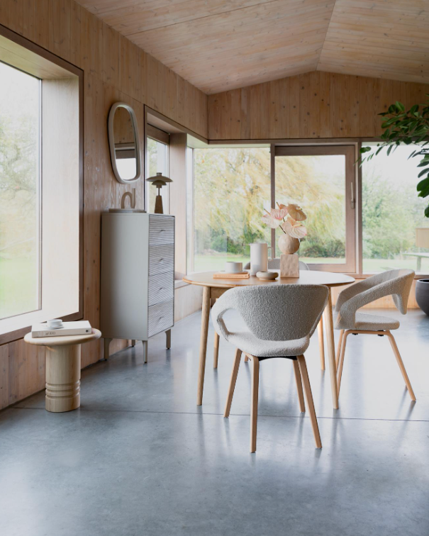 Zuiver-Flexback 扶手椅-米色