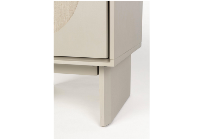 Zuiver-Twin邊桌/床頭櫃-灰色