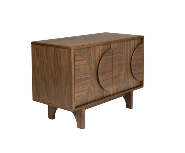 Zuiver-Groove收納邊櫃-胡桃木色