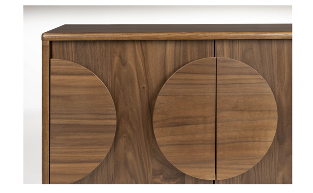 Zuiver-Groove收納邊櫃-胡桃木色