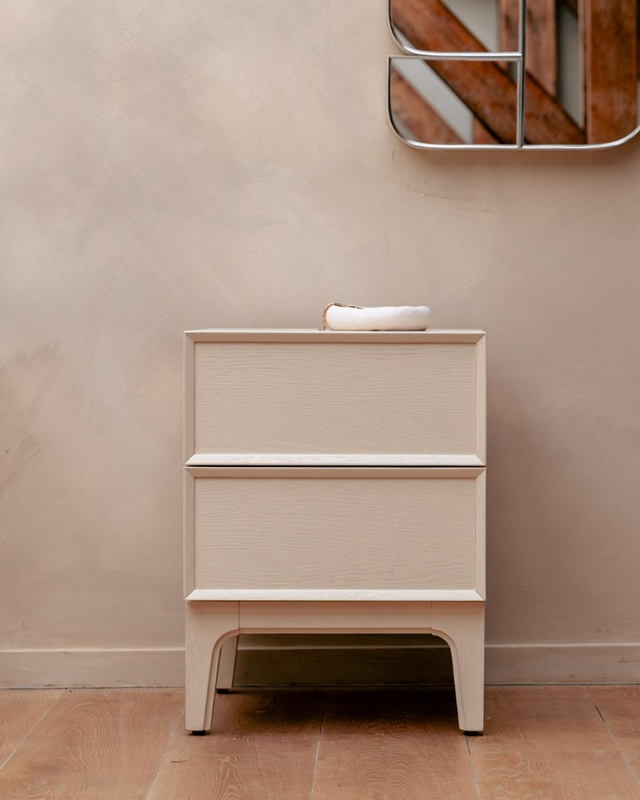 Zuiver-June床頭櫃-米色