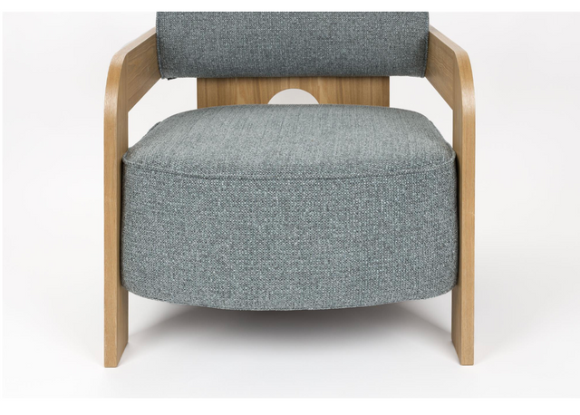 Zuiver-Oolong休閒椅-藍色