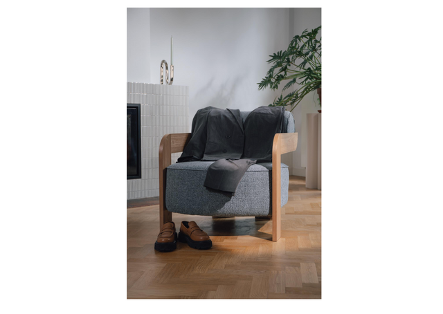 Zuiver-Oolong休閒椅-藍色