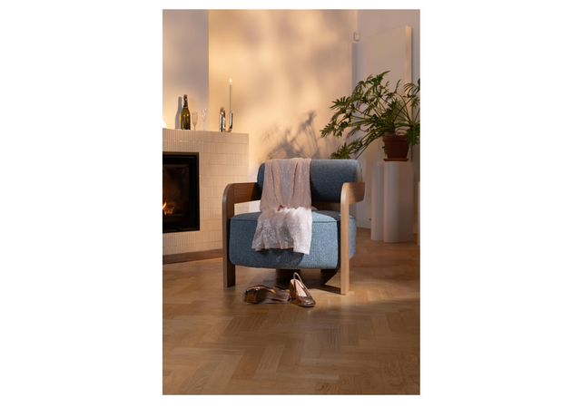 Zuiver-Oolong休閒椅-藍色