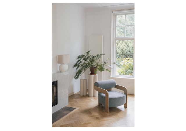 Zuiver-Oolong休閒椅-藍色