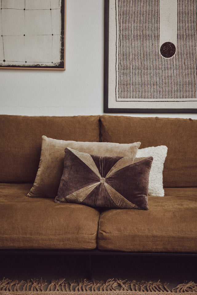 HKliving 抱枕｜Natural furry cushion (40x25cm)