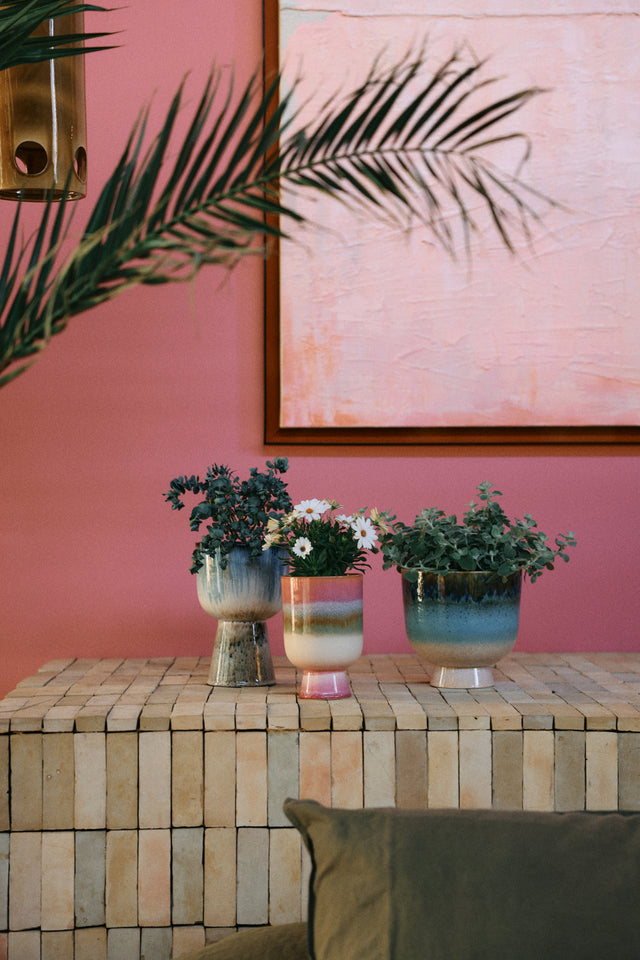 HKliving 花器｜Retro flower pot rosefield