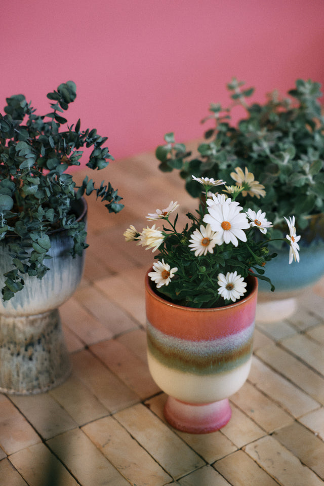 HKliving 花器｜Retro flower pot rosefield