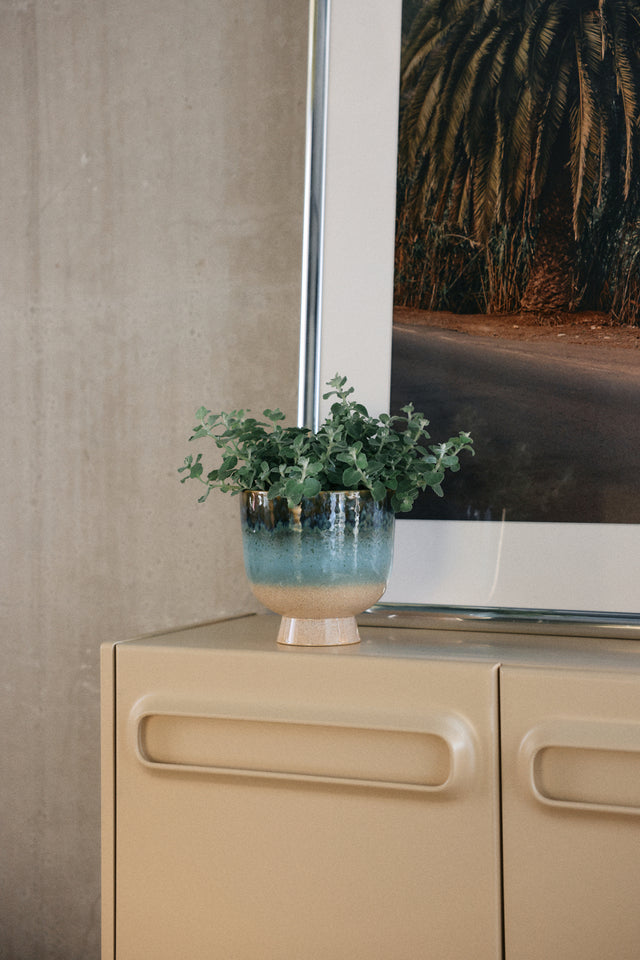 HKliving 花器｜Retro flower pot lagoon