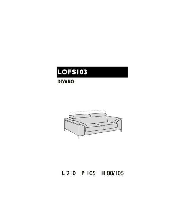 Samoa Italia-Loft 機能靠背模組沙發