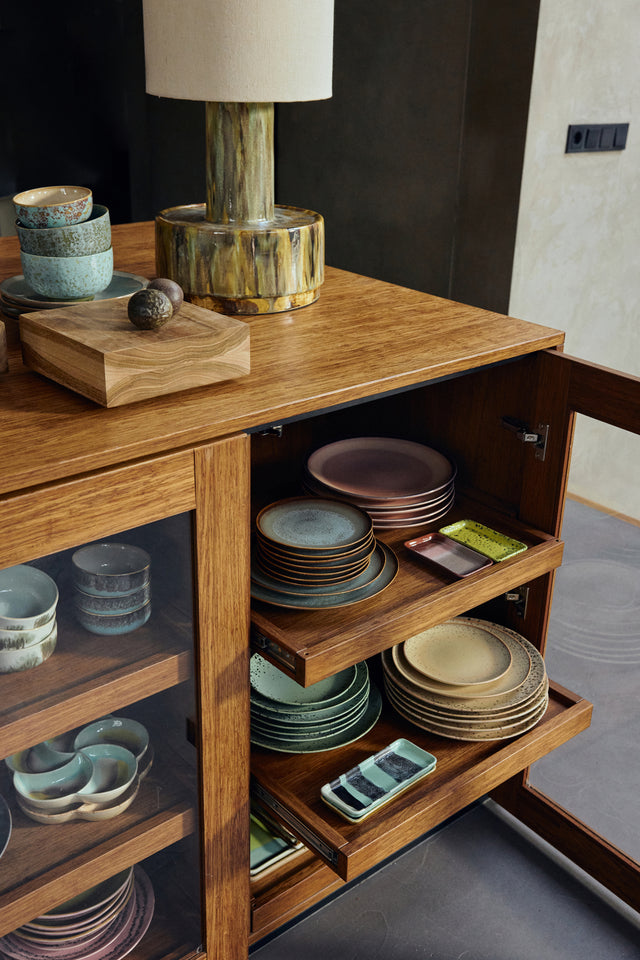 HKliving 擺飾雕塑｜Teak cube, medium