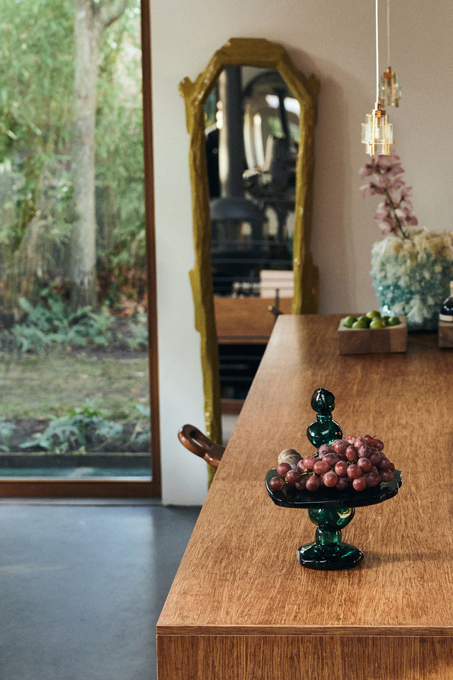 HKliving 玻璃杯器｜Nienke Sikkema for HKLIVING: jewel cake stand
