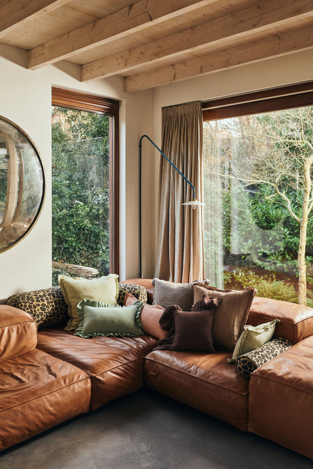 HKliving 抱枕｜Linen cushion, magnolia (70x30cm)