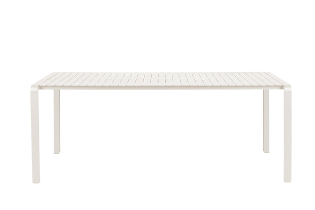 Zuiver-Garden Vondel 214x97 Clay 戶外桌 -白色