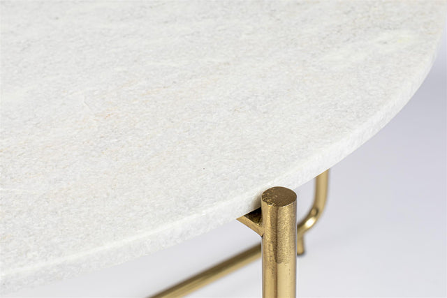 Zuiver-Timpa Marble 茶几 -白色