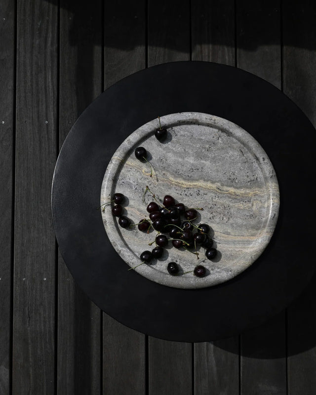 環形托盤,大 - 大地色