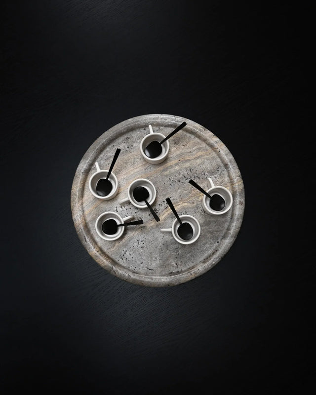 環形托盤,大 - 大地色