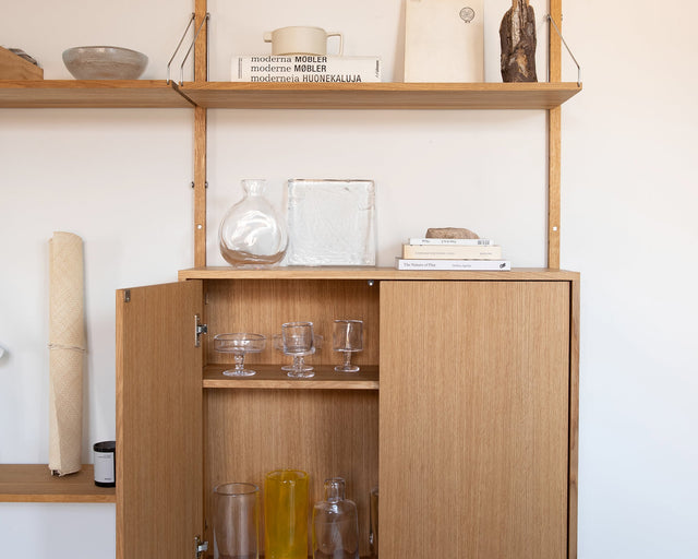 FRAMA-Shelf Library Medium Cabinet Add-on Section 櫃 情境照