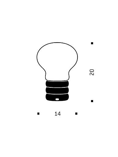 Ingo Maurer - B.bulb 行動桌燈
