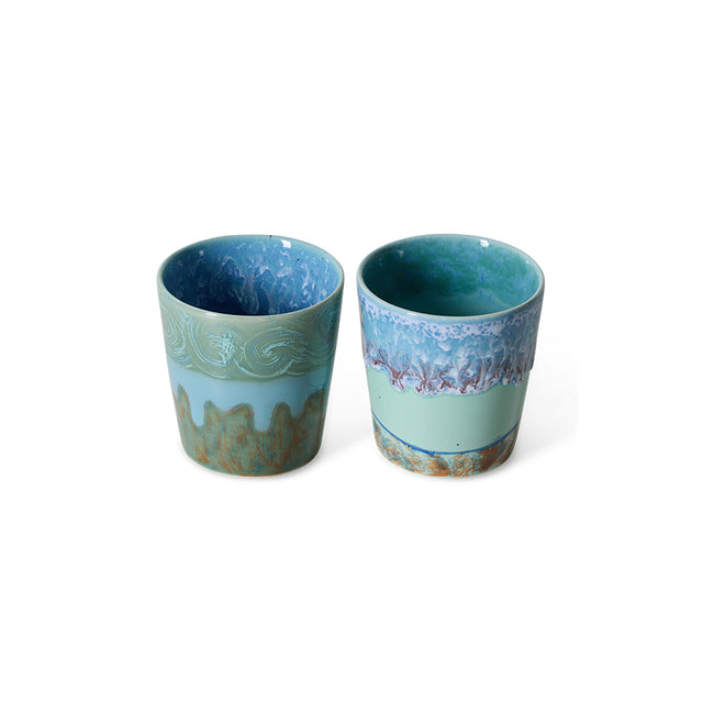Hkliving-70s ceramics: Van Gogh coffee mugs