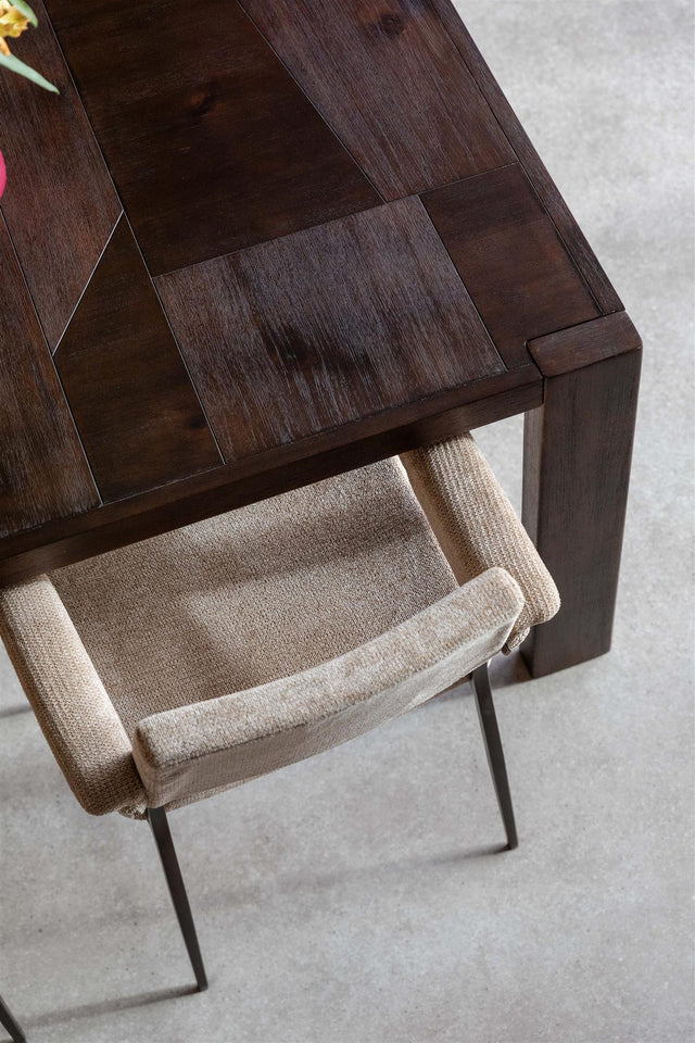 Dutchbone-Bruneau 餐桌-胡桃木色